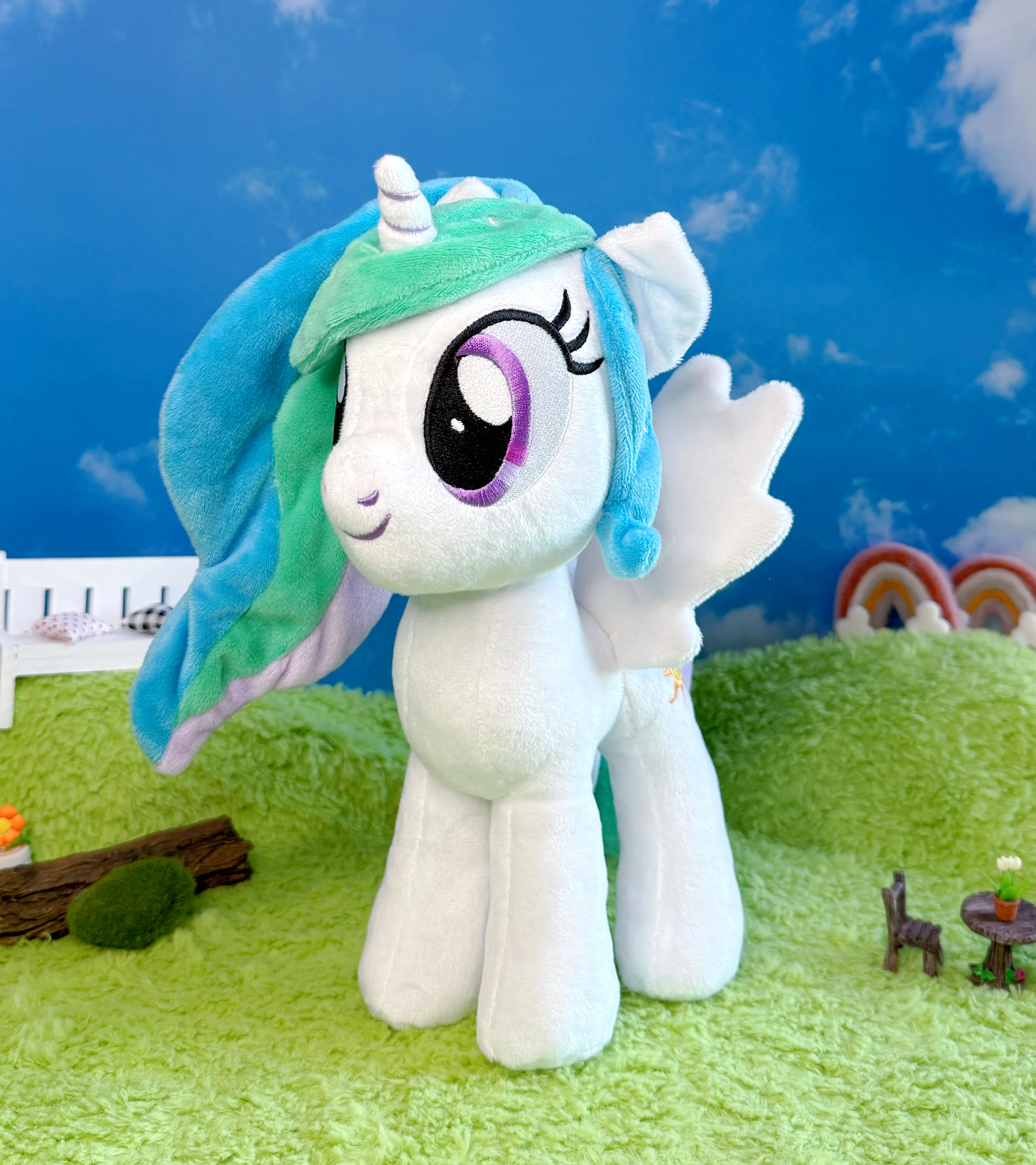 My Little Pony Filly Princess Celestia Plush - Image 3