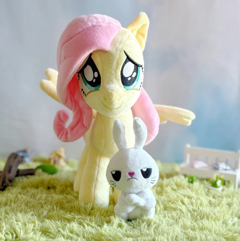 My Little Pony Fluttershy with Angel Bunny Deluxe Plush - Image 2