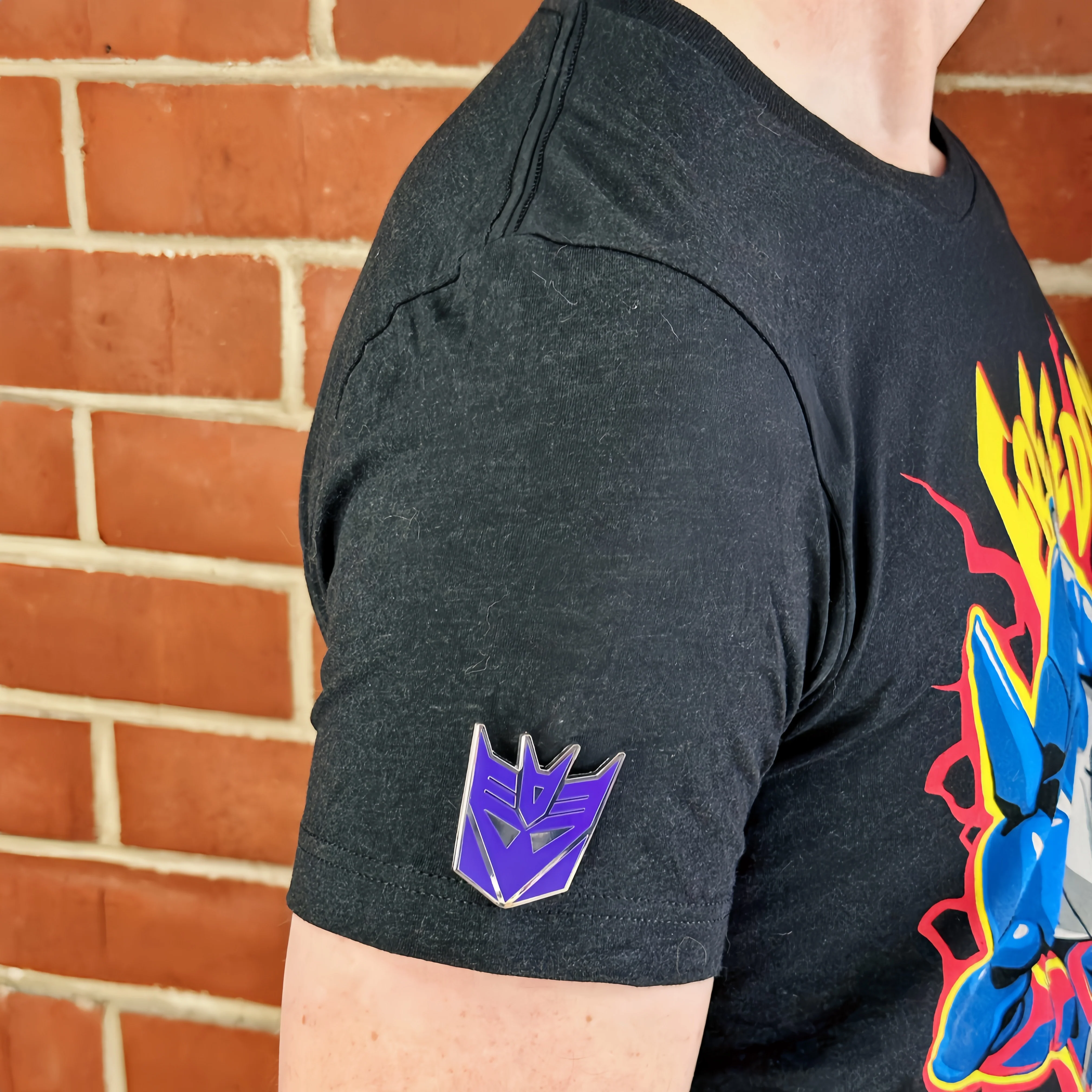 Transformers Decepticon Logo Pin - Image 2